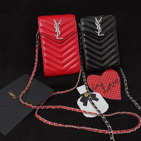 ysl smartphone bag|YSL cell phone bag.